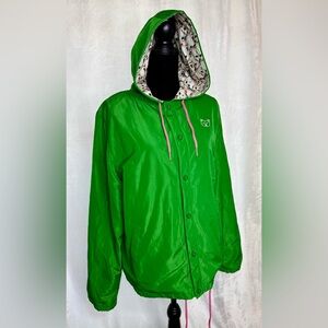 Golf Wang Green Coach’s Jacket with Cat Lining Small Men’s